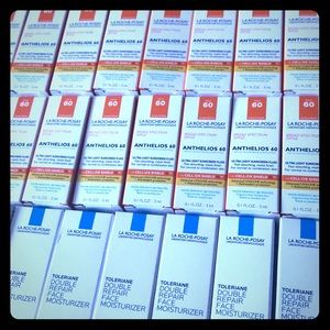 La Roche-Posay mini sunscreen and moisturizer